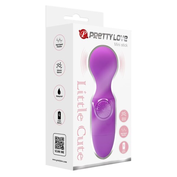 PRETTY LOVE   Mini stick Purple, Little Cute Vibration - obrazek 12