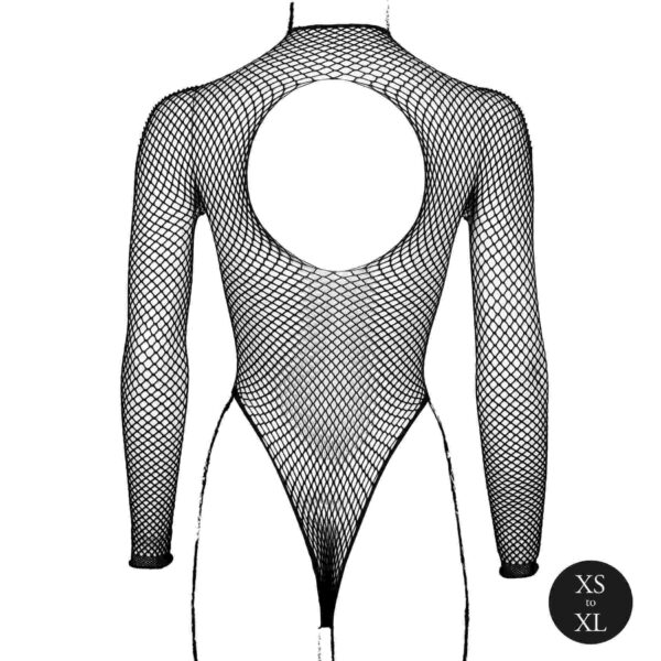 Body with fishnet structure and turtle neck. - obrazek 12