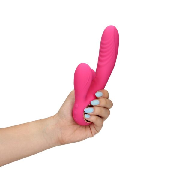 Tongue Flickering and Heating Rabbit Vibrator - obrazek 12