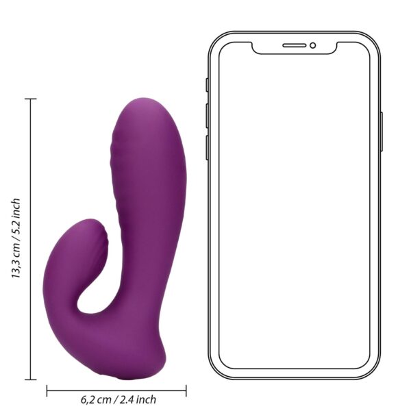 Ultra Soft Silicone G Spot Vibrator - obrazek 12