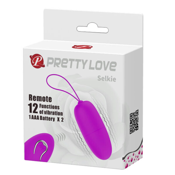 PRETTY LOVE  SELKIE, 12 vibration functions Wireless remote control - obrazek 9