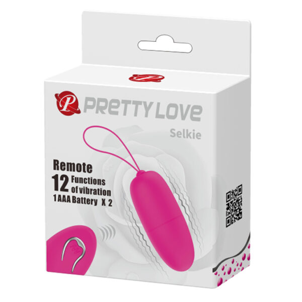 PRETTY LOVE  SELKIE, 12 vibration functions Wireless remote control - obrazek 9
