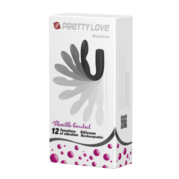 PRETTY LOVE  QUINTION, 12 vibration functions Bendable Memory function - obrazek 11