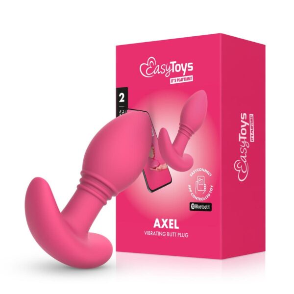 EasyConnect   Vibrating Butt Plug Axel app controlled - obrazek 12