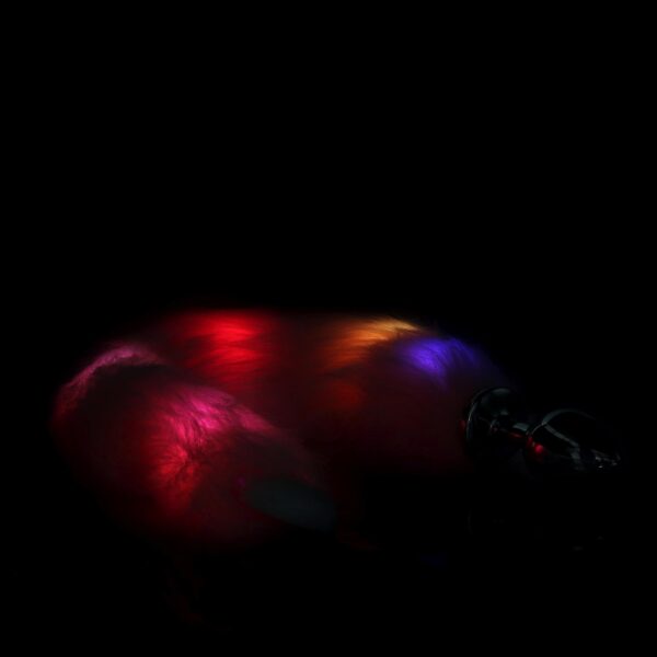 Light up Fox Tail with Metal Butt Plug - obrazek 12