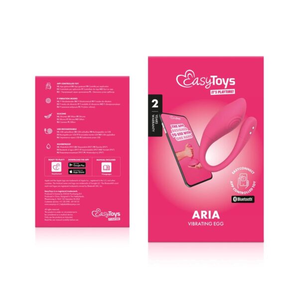 EasyConnect   Vibrating Egg Aria app controlled - obrazek 12