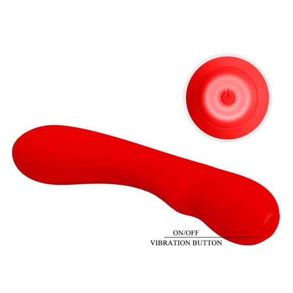 PRETTY LOVE   Matt  Red 12 vibration functions Memory function - obrazek 12