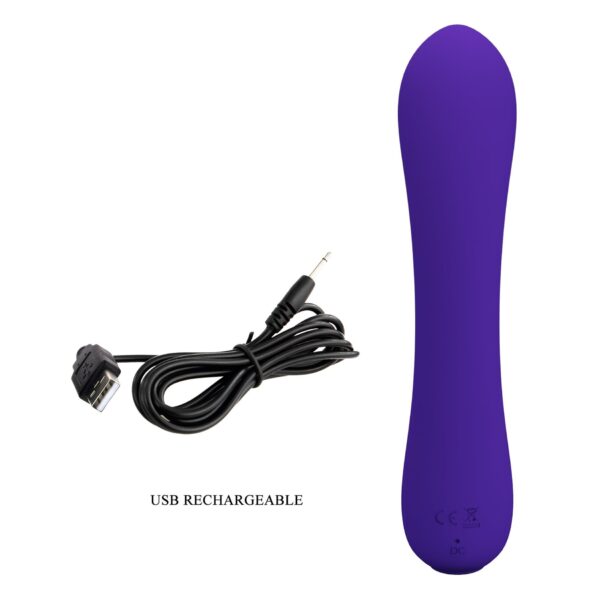 PRETTY LOVE   Matt Purple 12 vibration functions Memory function - obrazek 12
