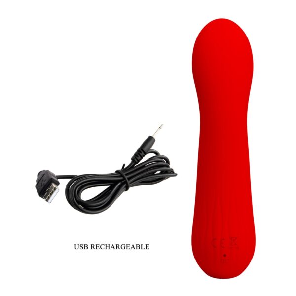 PRETTY LOVE   Faun Red, 12 vibration functions Memory function - obrazek 12