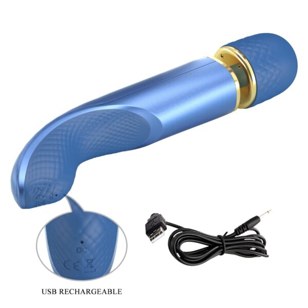 PRETTY LOVE   Colorful Massager Blue, 7 vibration functions 5 levels of speed control - obrazek 12