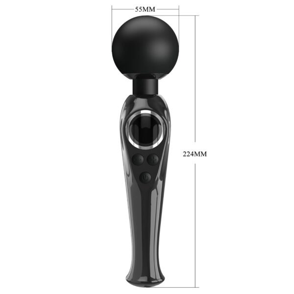 PRETTY LOVE   Skyler Black, 10 vibration functions 9 speed levels - obrazek 12