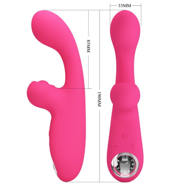 PRETTY LOVE   Skylar Pink, 10 vibration functions 10 thumping functions 9 speed levels - obrazek 10