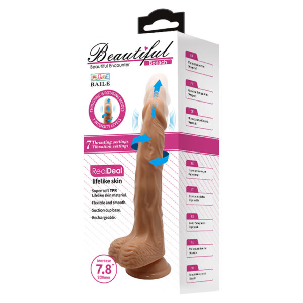 BAILE   Bodach, 7 vibration functions 7 thrusting settings 7 rotation functions - obrazek 10