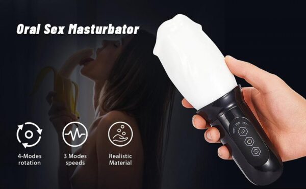 Head Rotating Stimulating Masturbator - obrazek 13