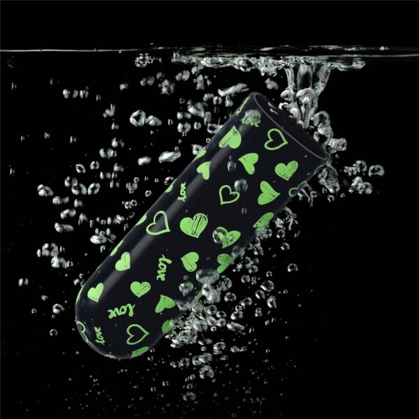 Rechargeable Glow in the dark Heart Massager - obrazek 13