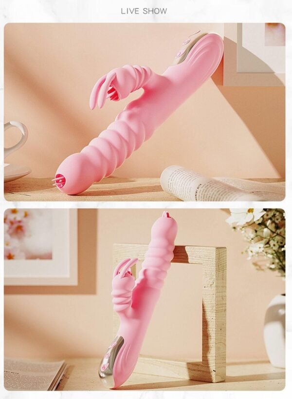 Wibrator Hannah USB  Pink - obrazek 13