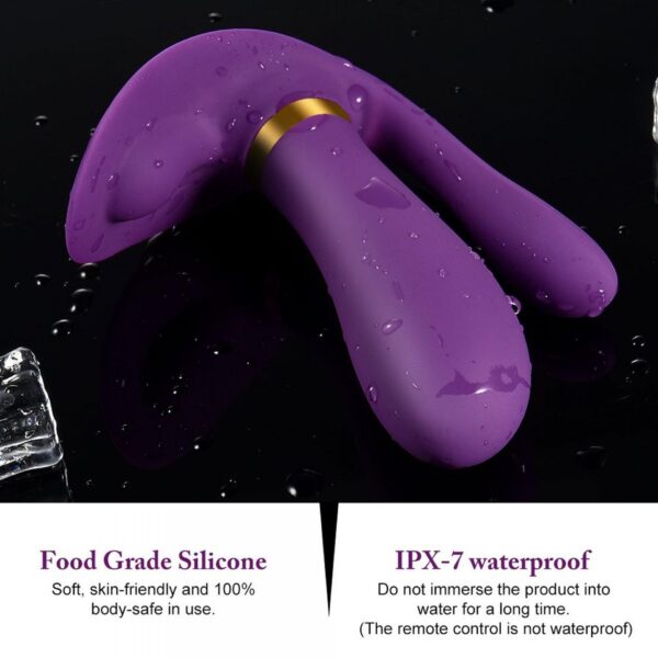 Remote wearable vibrator PURPLE - obrazek 13