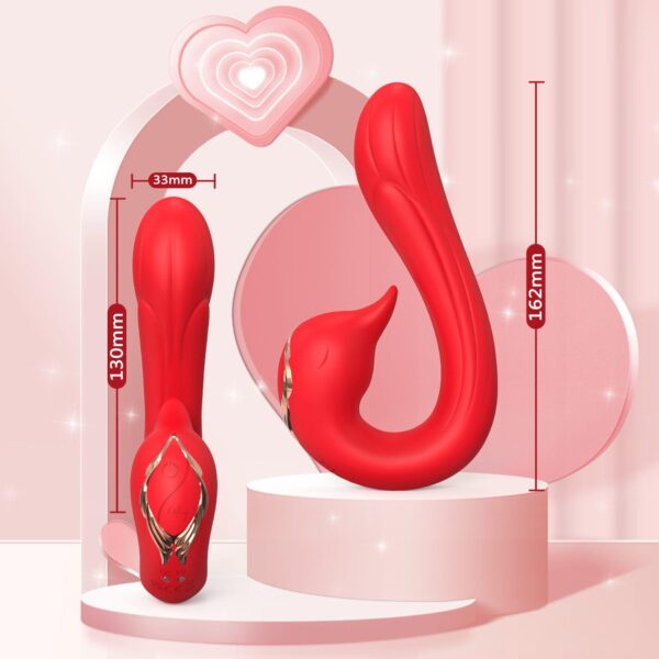 Swan Red, 9 vibration functions - obrazek 13