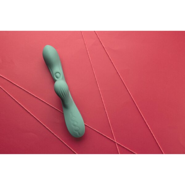 Pulse Wave and Tongue Flickering Rabbit Vibrator - obrazek 13