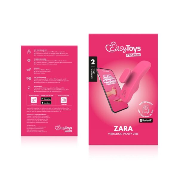 EasyConnect   Panty Vibrator Zara app controlled - obrazek 13