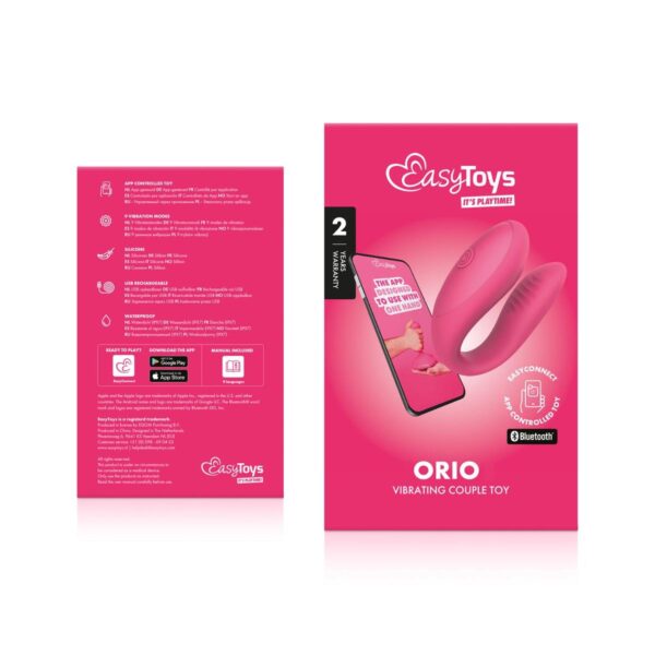 EasyConnect   Couples Vibrator Orio app controlled - obrazek 13