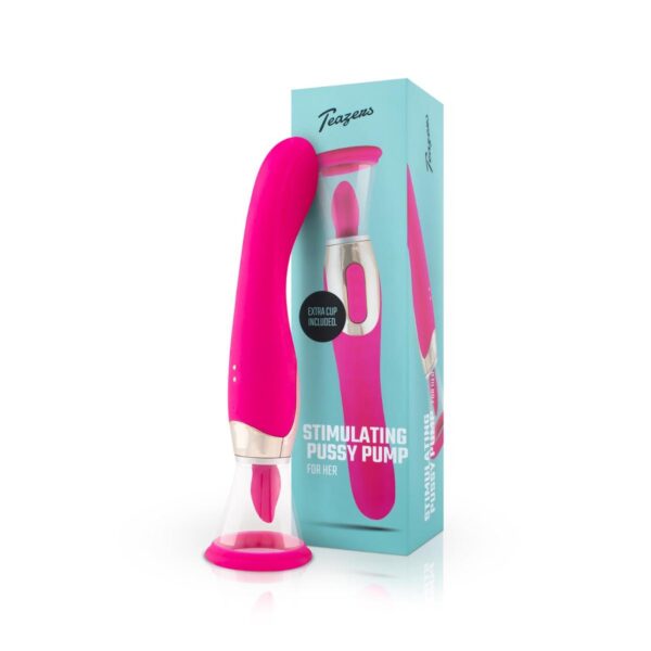 Pleasure Pump With G Spot Vibrator   Pink - obrazek 13