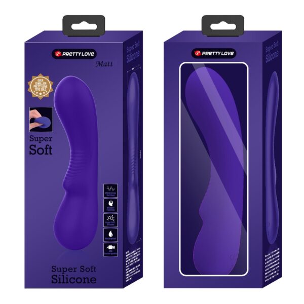 PRETTY LOVE   Matt Purple 12 vibration functions Memory function - obrazek 13