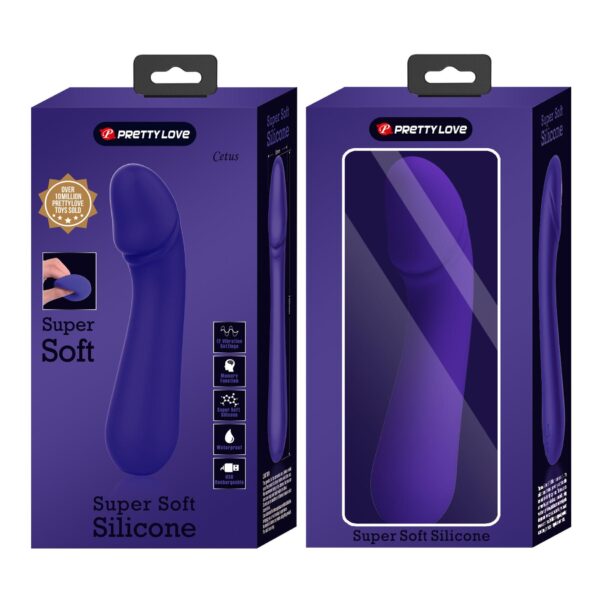 PRETTY LOVE   Cetus dark Purple, Memory function 12 vibration functions - obrazek 13