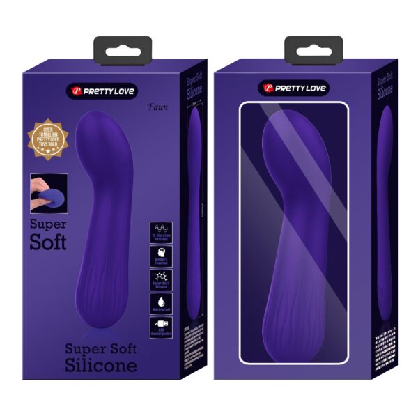 PRETTY LOVE   Faun dark Purple,G spot vibrator, 12 vibration functions Memory function - obrazek 13