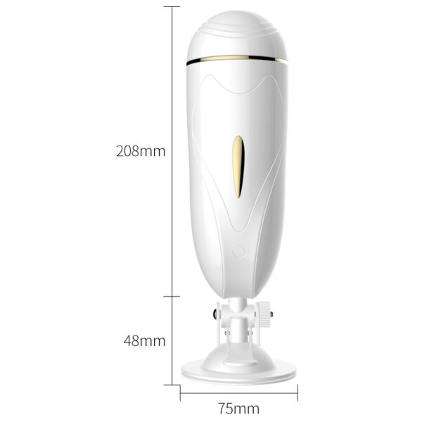 Masturbator Vibrating Masturbation Cup USB 7 + Interactive Function / Talk Mode - obrazek 13