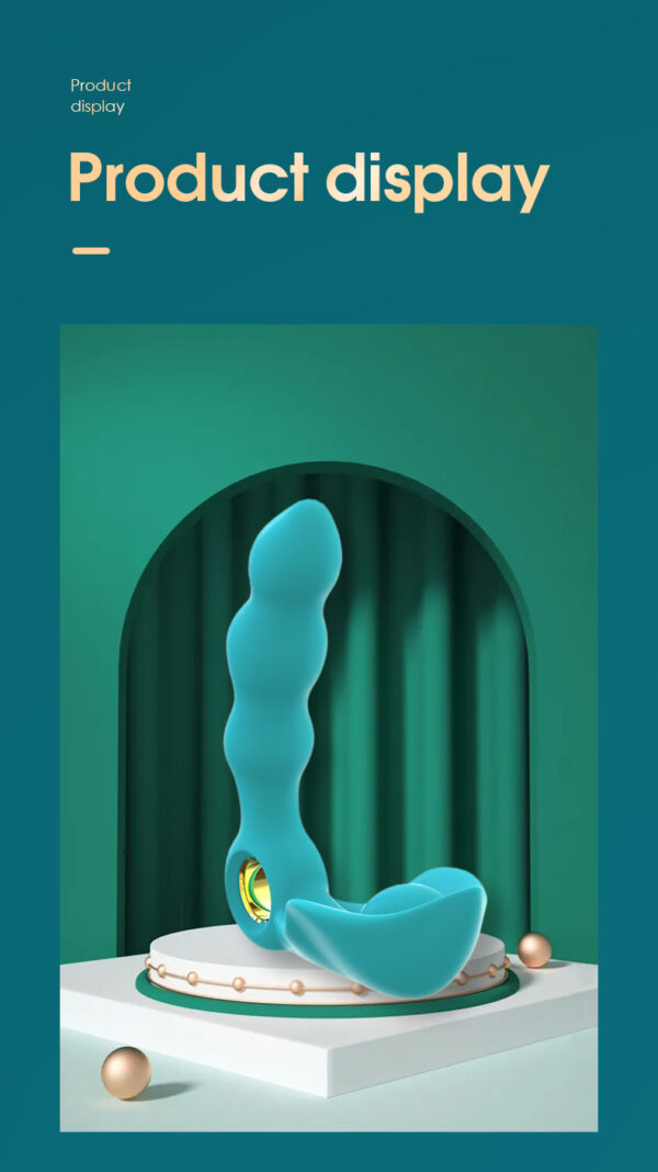 Stymulator Angelo Male Prostate Triple Stimulation (blue) - obrazek 12