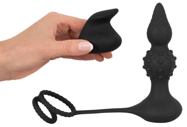 Rebel RC butt plug with cock&b - obrazek 14