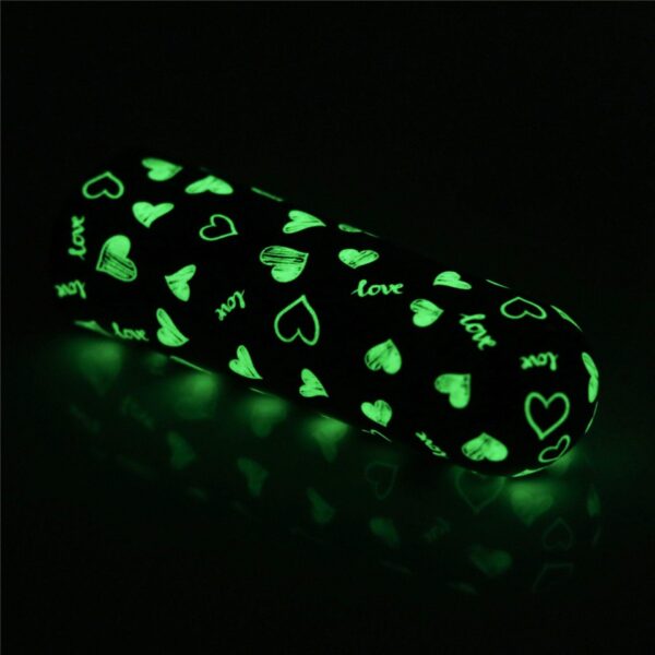 Rechargeable Glow in the dark Heart Massager - obrazek 14