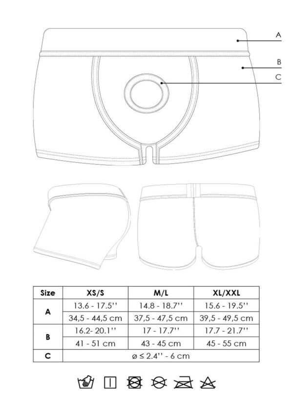 Vibrating Strap on Boxer   XL/XXL - obrazek 14
