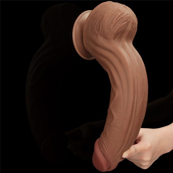 12 King Sized Sliding Skin Dual Layer Dong Brown - obrazek 14