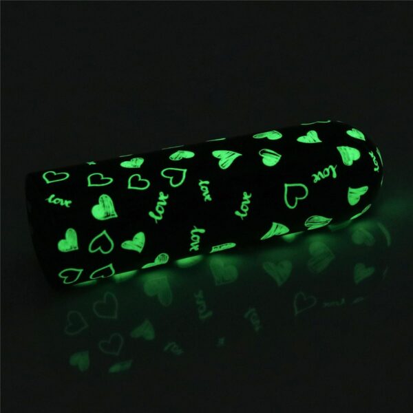 Rechargeable Glow in the dark Heart Massager - obrazek 15