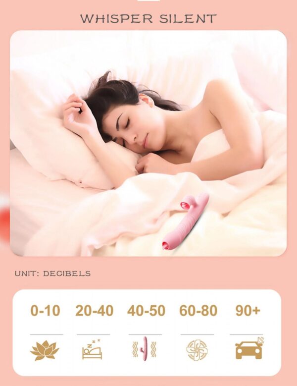 Wibrator Fanny USB  Pink - obrazek 15