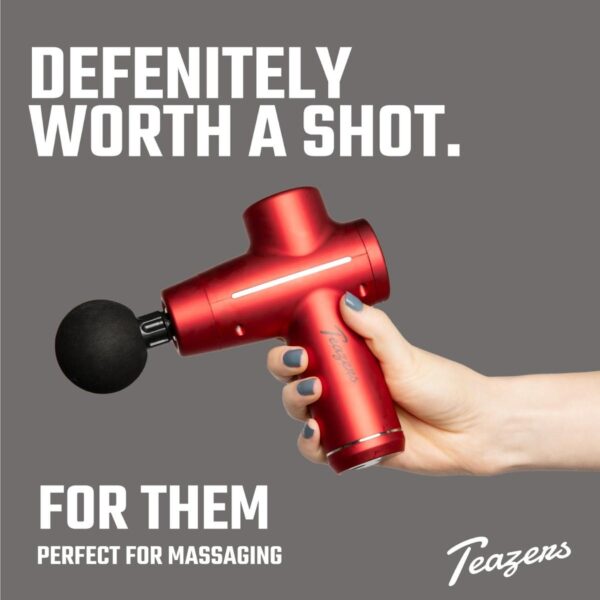 Teazers   Massage Gun   Red - obrazek 15