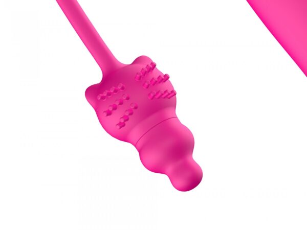 Tongue licking Triple Stimulation Thrusting Vibrator - obrazek 15