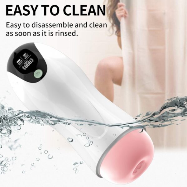 Masturbator Vibration 8 Vibration modes + Interactive function - obrazek 15