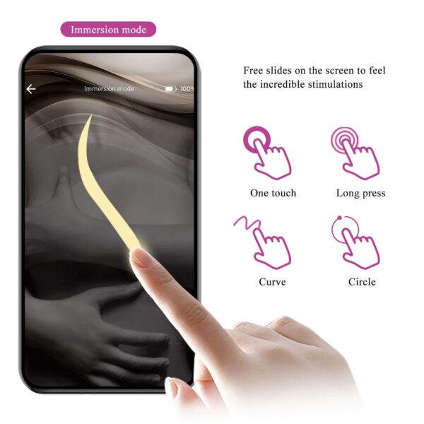PRETTY LOVE   Catalina, 12 vibration functions Mobile APP Long distance Control - obrazek 18