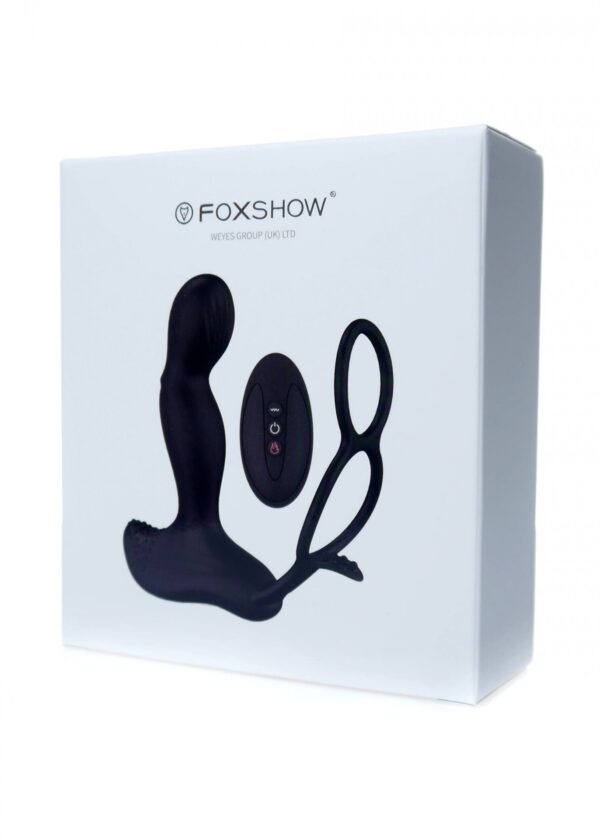 Wibrator Silicone Massager 7 Function and Heating Function, Black - obrazek 18