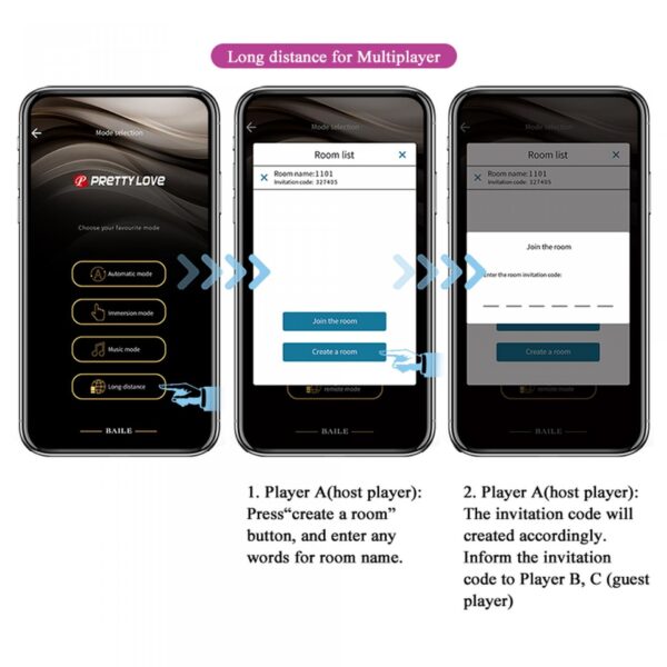 PRETTY LOVE   Jayleen, 12 vibration functions Mobile APP Long distance Control - obrazek 18