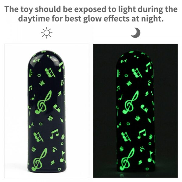 Rechargeable Glow in the dark Music Massager - obrazek 18