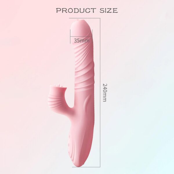 Wibrator Fanny USB  Pink - obrazek 18
