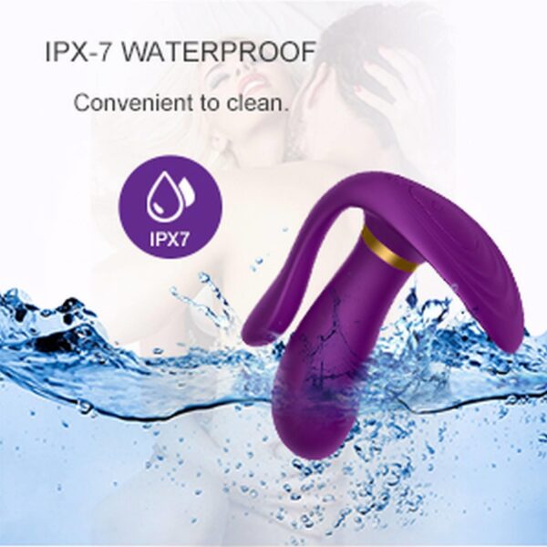 Remote wearable vibrator PURPLE - obrazek 18