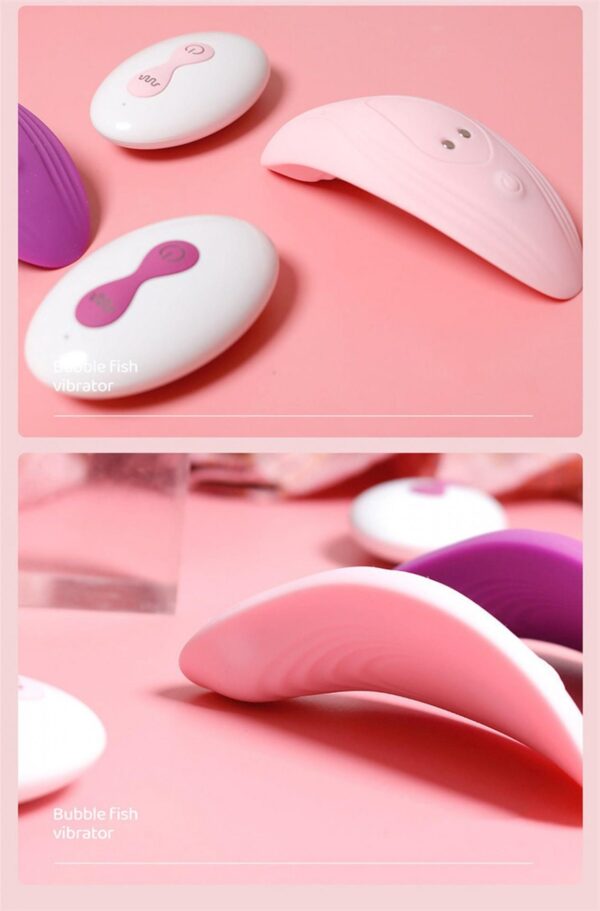Ultrathin Wearable remote mini vibe PINK - obrazek 18