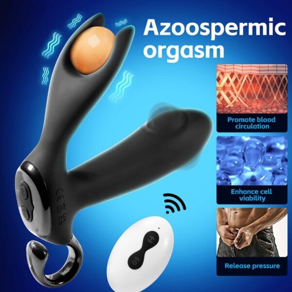 Dual tapping anal vibrator - obrazek 18