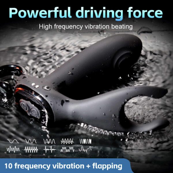 Dual tapping anal vibrator - obrazek 19