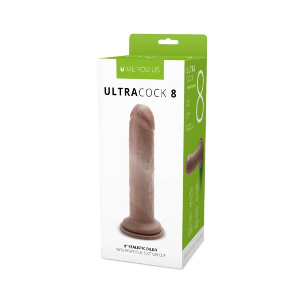 Me You Us Silicone Ultra Cock Caramel 8 - obrazek 2
